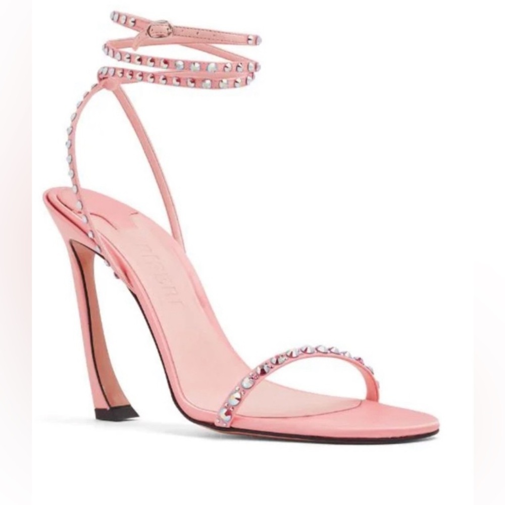 Piferi Fade 100MM Crystal Satin Sandals
